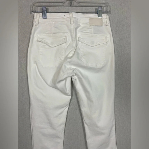Mavi white Ivy slim denim cargo Sz 27 - Picture 7 of 13